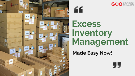 Excess Inventory Management is Lot easier than before!